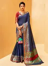 Kundan Lichi Silk Festival Wear Fancy sarees Collection 106001-106008